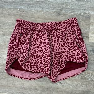 Avia Pink Leopard Print Shorts